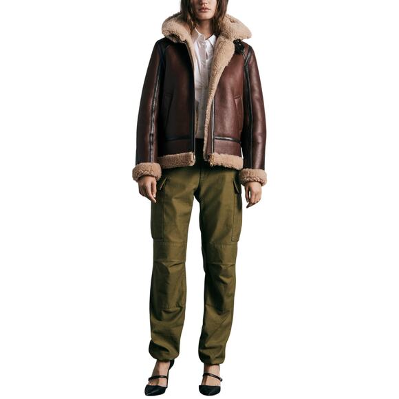 rag & bone Jackets & Blazers - Rag & Bone Cozy Brown Stella Jacket Size M